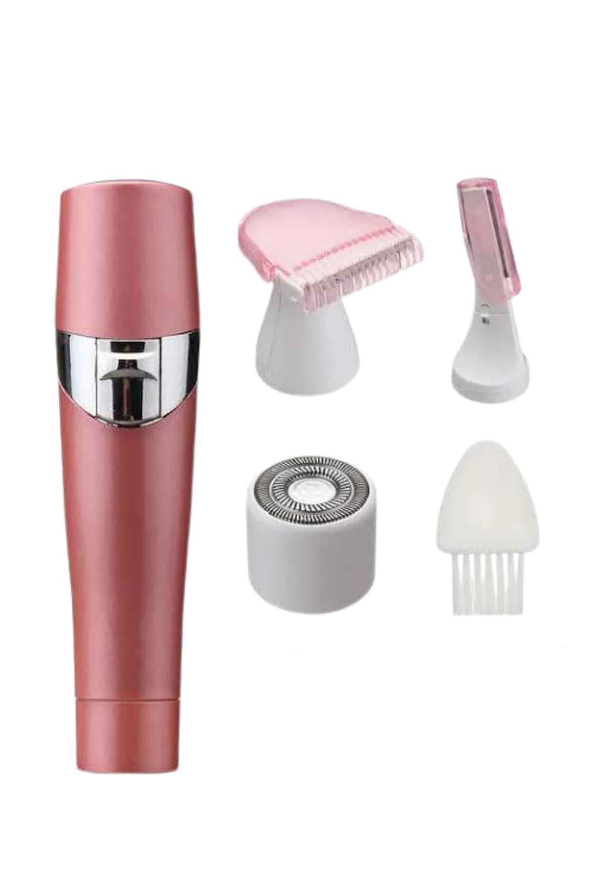 Yüz Kaş ve Tüm Vücut Epilasyon Aleti3 Başlıklı Epilatör Tüm Cilt Tiplerine Uygun - Görsel 2