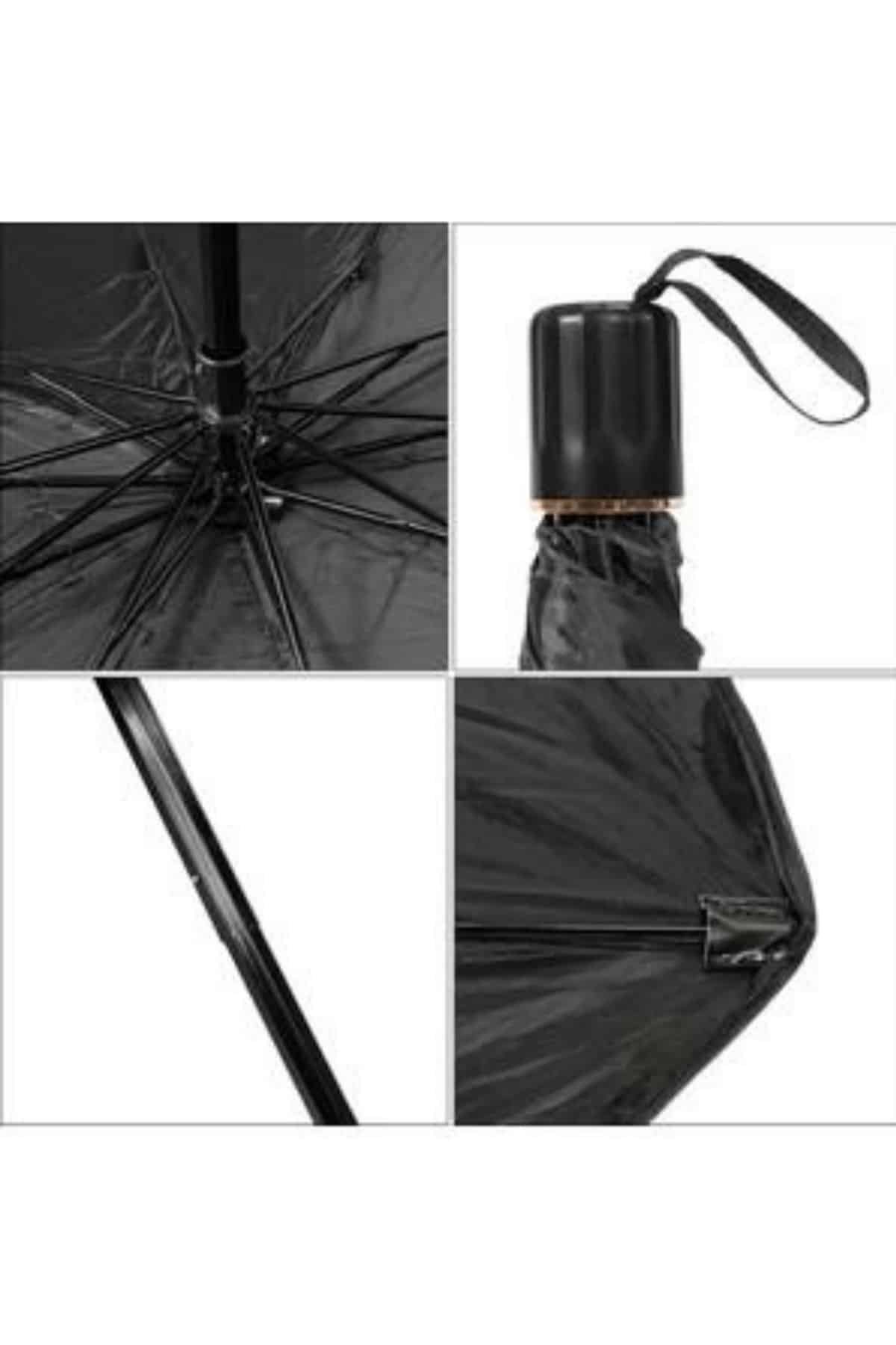 Ön Cam Güneşlik Şemsiye Tüm Araçlar İçin Araba Katlanabilir Güneşlik - Görsel 4