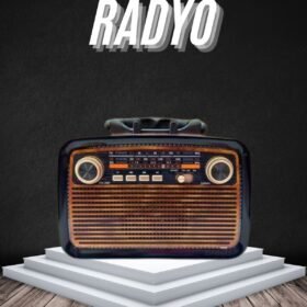 Eskitme Nostalji Tasarımlı Bluetoothlu Nostalji Radyo Ahşap Nostaljik Görünümlü