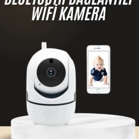 Akıllı Güvenlik Kamerası HD Görüntü Kalitesi Hareket Algılama Wifi Kamera