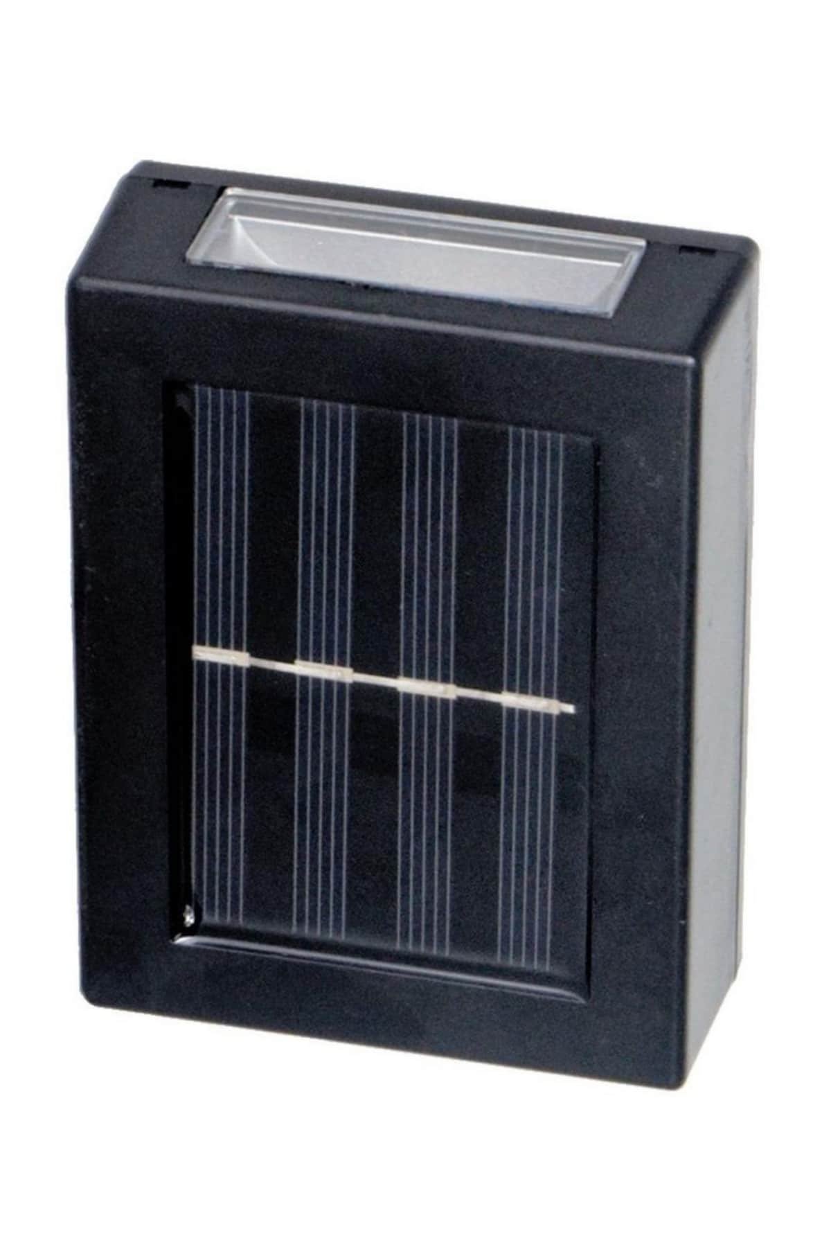 Dekoratif Duvar Lambası Solar Güneş Enerjili Bahçe Aydınlatması - Görsel 5