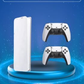 3D Çift Oyun Kollu 4K HD Ekran Nostaljik 20.000 Oyunlu Beyaz Game Box