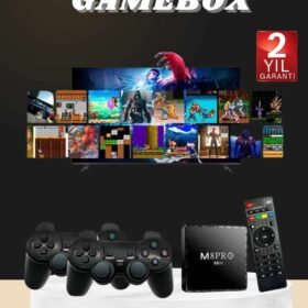 Android Tv Box 2.4g 10k Ultra Hd 2gb Ram 64gb Hafıza 10000 Retro Oyunlu Konsol Game Stick M8 Pro