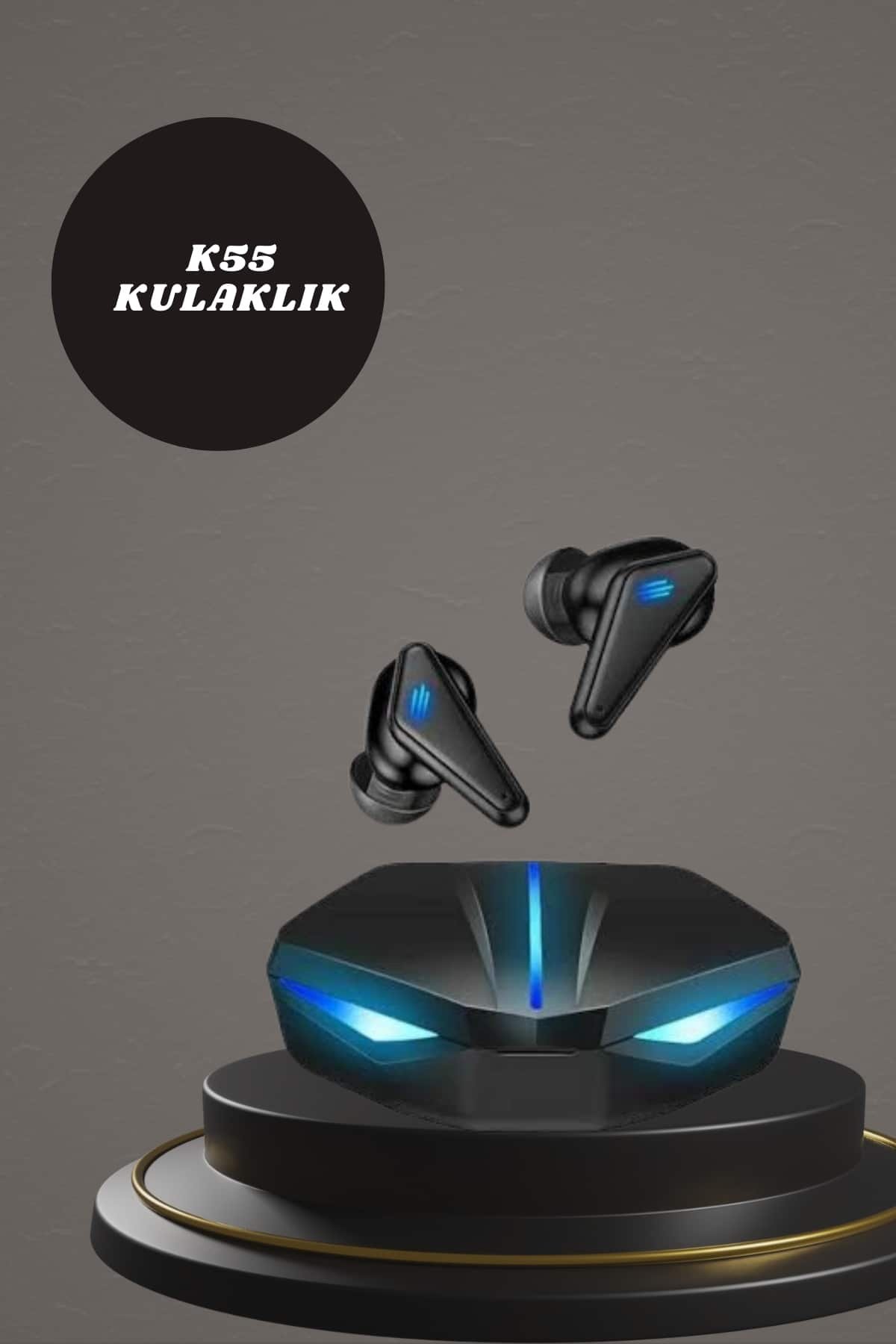 7 Kordonlu Akıllı Saat Ve Oyuncu Kulaklığı ANC Özelliği Kulak İçi Mikrofonlu Sesli Görüşme - Görsel 4