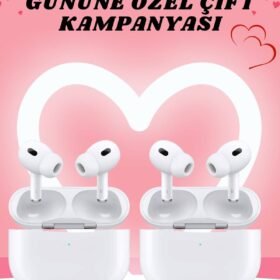 Sevgiliye Hediye Çift Kulaklığı Yeni Nesil Pro Kulaklık Sevgililer Gününe Özel Kampanya