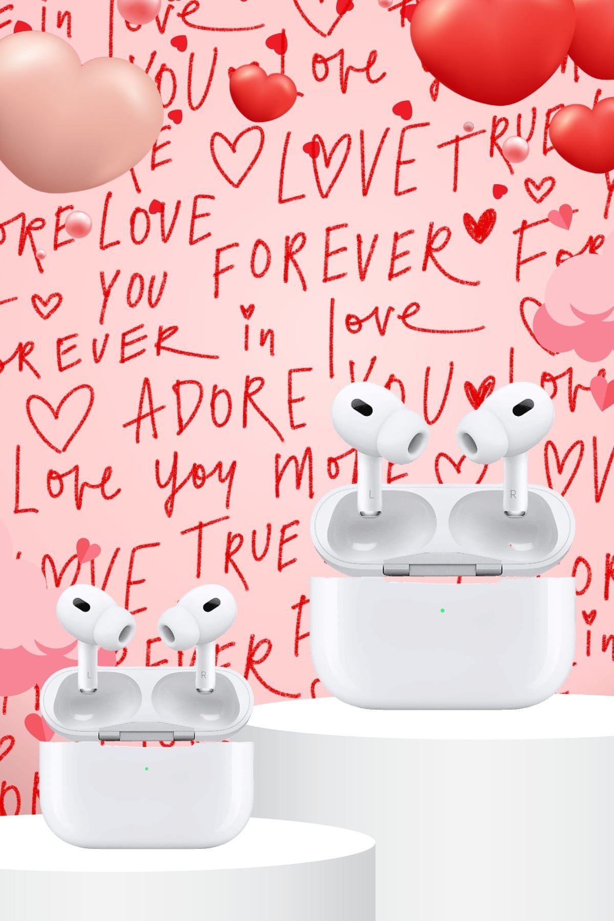 Sevgiliye Hediye Çift Kulaklığı Yeni Nesil Pro Kulaklık Sevgililer Gününe Özel Kampanya - Görsel 4