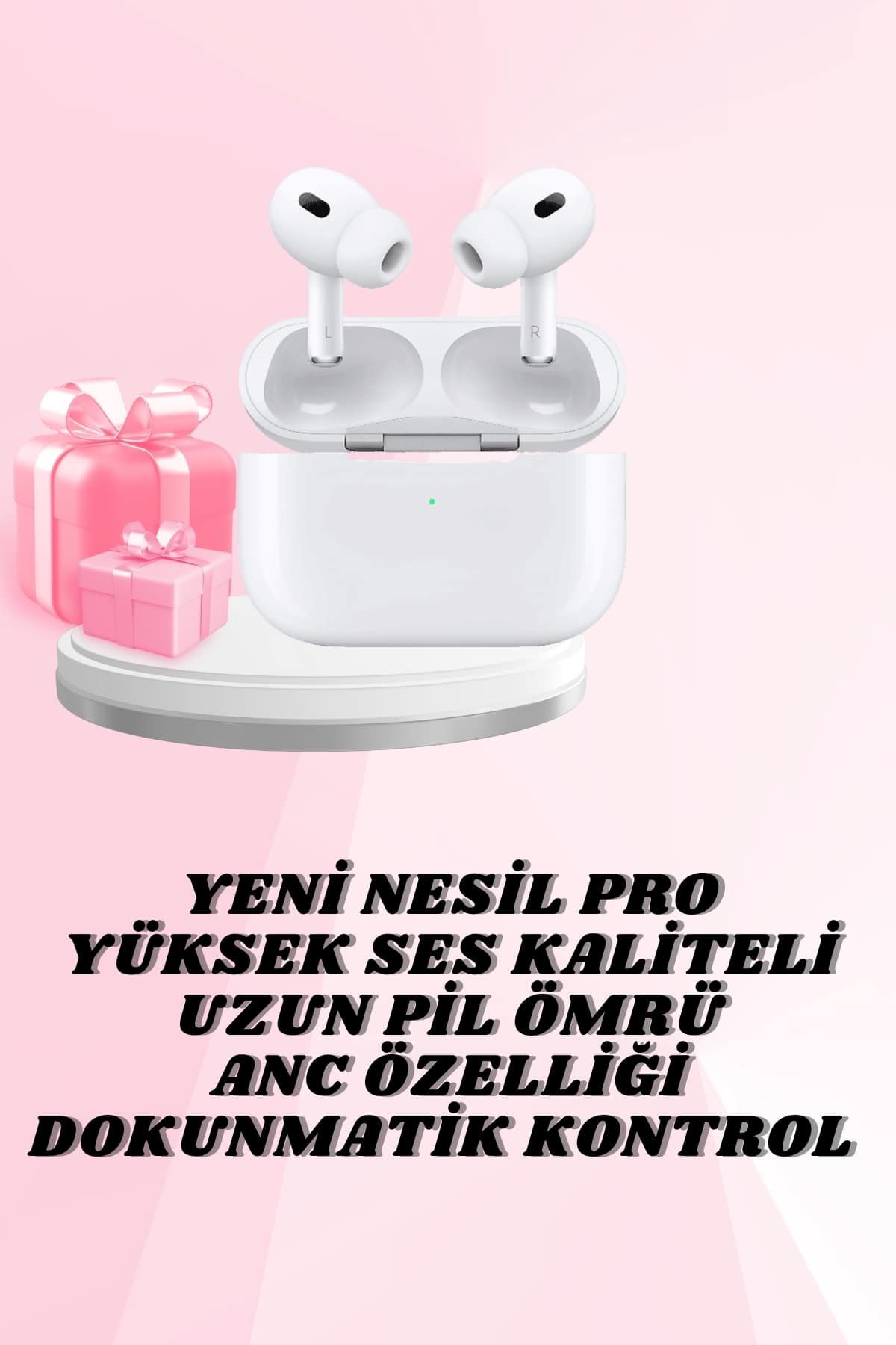 Sevgiliye Hediye Çift Kulaklığı Yeni Nesil Pro Kulaklık Sevgililer Gününe Özel Kampanya - Görsel 5