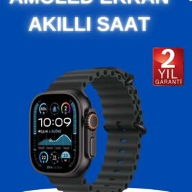 Akıllı Saat Bluetooth Bağlantılı NFC ve GPS Uyumlu Nabız Ölçer Sesli Görüşme