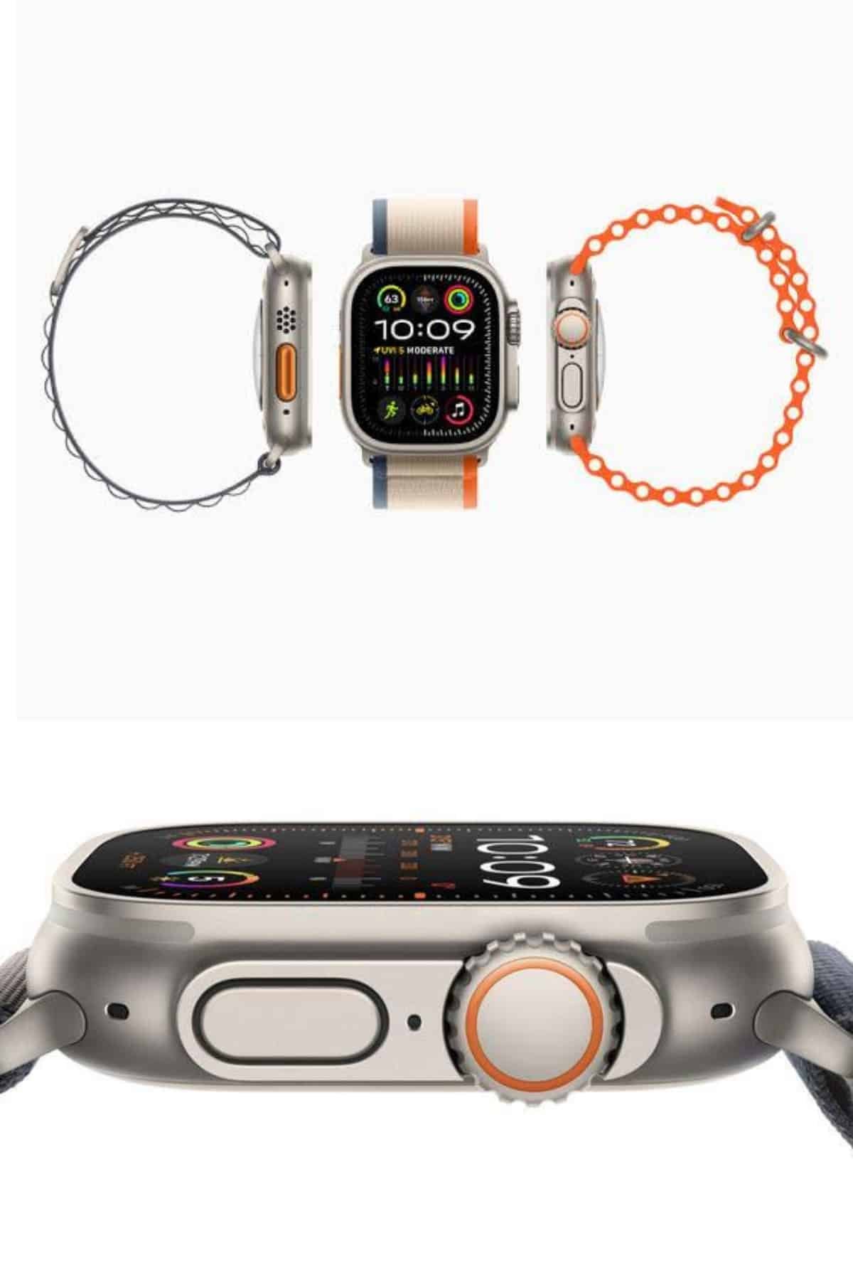 Akıllı Saat Bluetooth Bağlantılı NFC ve GPS Uyumlu Nabız Ölçer Sesli Görüşme - Görsel 3