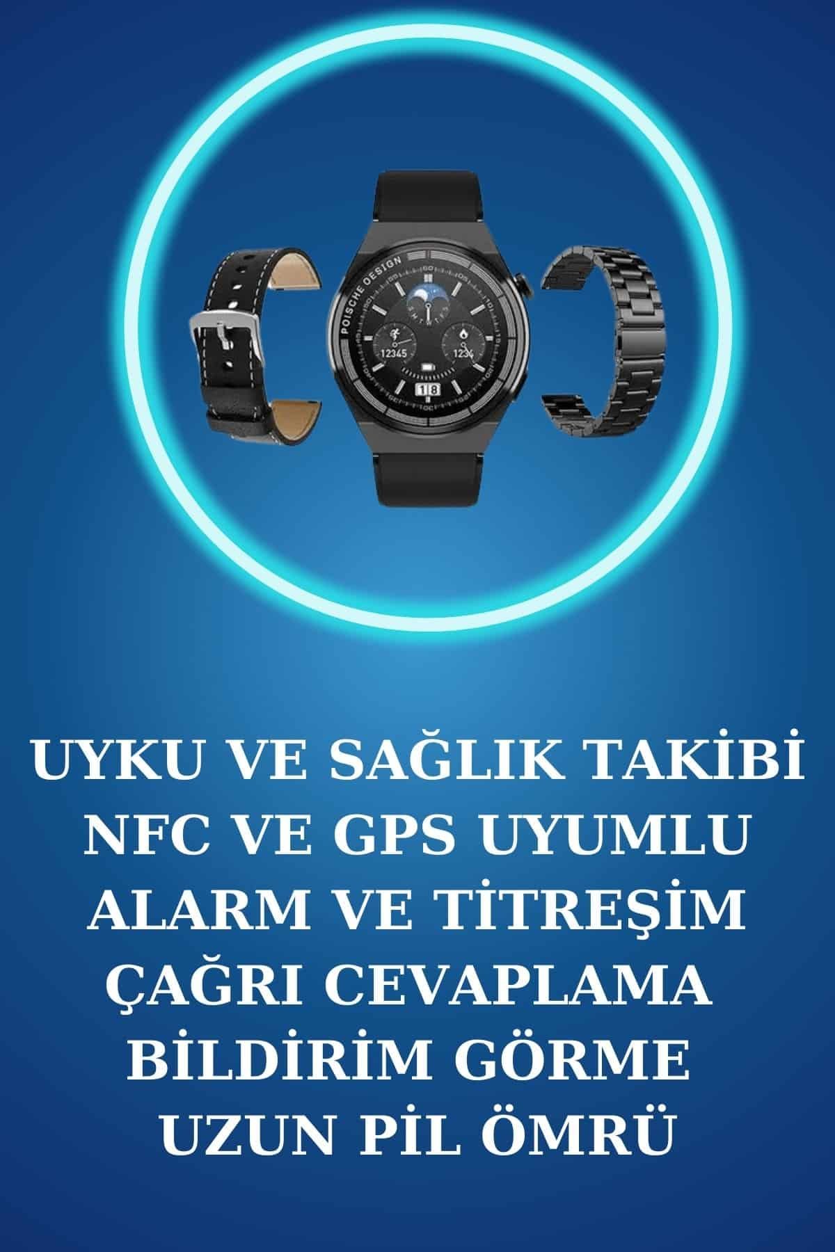 Akıllı Saat ve Kulaklık Seti Bildirim Görme Arama Cevaplama ANC Özelliği - Görsel 5