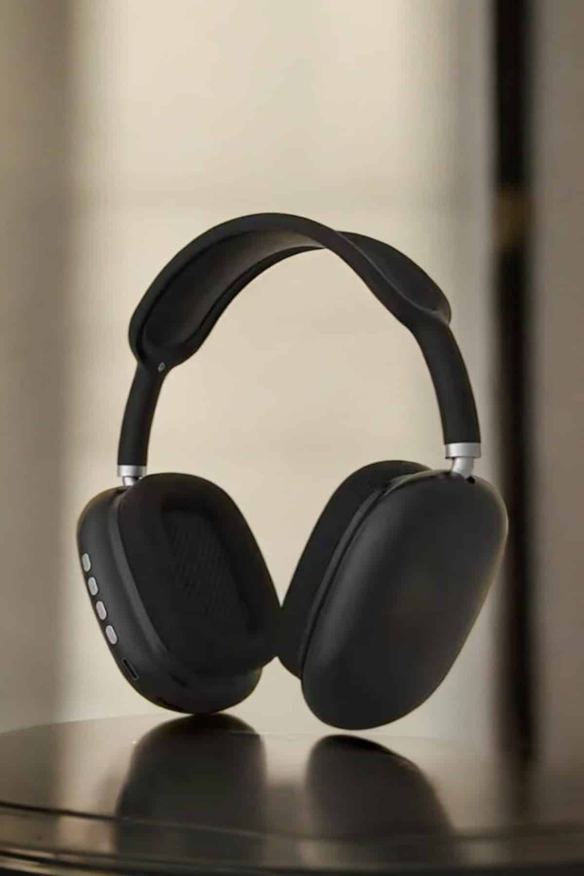 P9 Plus Kulaklık Siyah Bluetooth Bağlantılı Kulak Üstü Kablosuz - Görsel 2