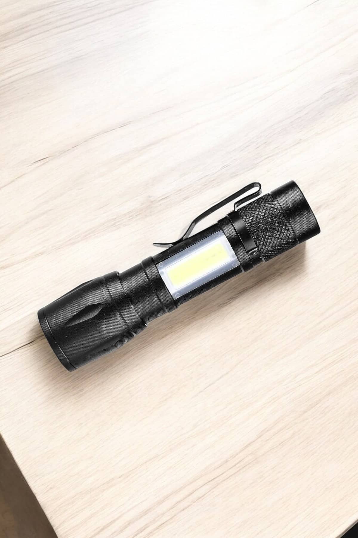 Işıldak El Feneri Kamp Lambası Mini Taşınabilir Acil Durum Lambası Fener Led Işık - Görsel 2