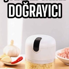 El Rondosu Mini Şarjlı Doğrayıcı Taşınabilir 250 ml