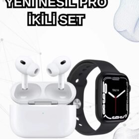 2025 Model Akıllı Saat ve Yeni Nesil Pro Bluetooth Kulaklık TWS Yüksek Ses Kaliteli