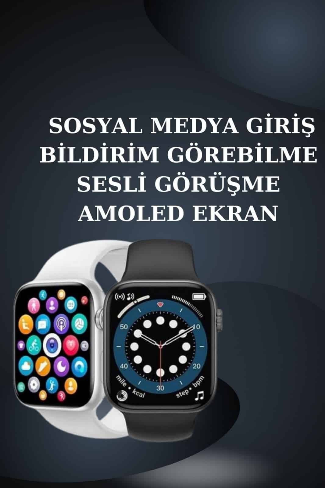 2025 Model Akıllı Saat ve Yeni Nesil Pro Bluetooth Kulaklık TWS Yüksek Ses Kaliteli - Görsel 2