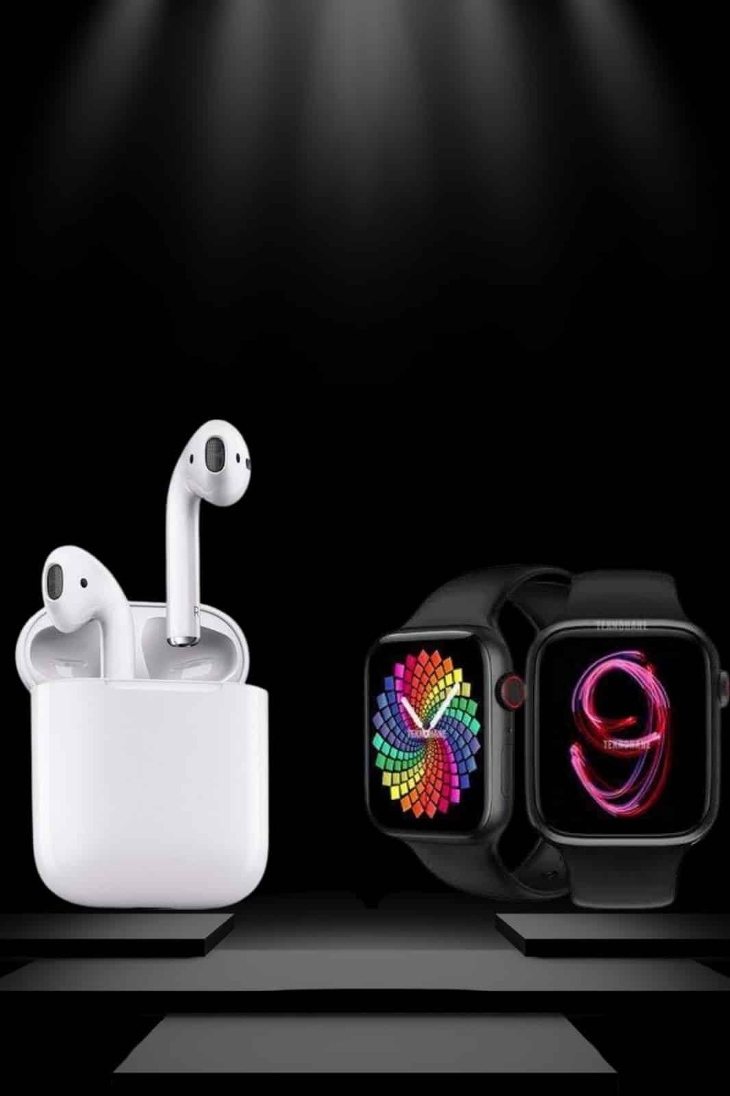 2025 Model Akıllı Saat ve 2.Nesil TWS Bluetooth Kulaklık ANC Özelliği Amoled Ekran - Görsel 3