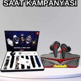 Gamer Oyuncu Seti Bluetooth Kulaklık Ucuz Kaliteli Yeni Nesil Akıllı Saat