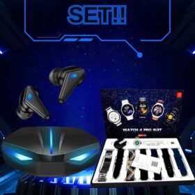 Gamer Kulaklık ve Çok Kordonlu Akıllı Saat Gürültü Önleyici GPS Desteği