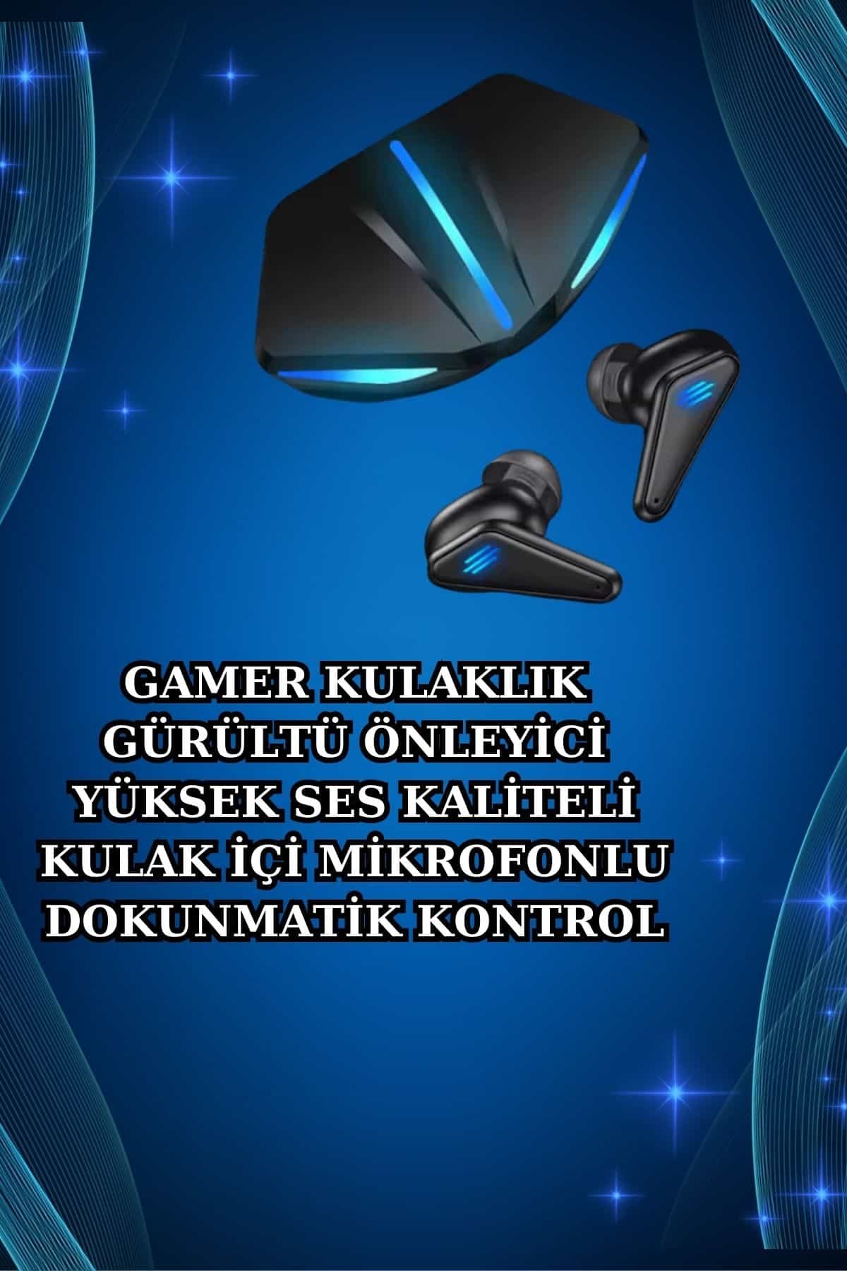 Gamer Kulaklık ve Çok Kordonlu Akıllı Saat Gürültü Önleyici GPS Desteği - Görsel 2
