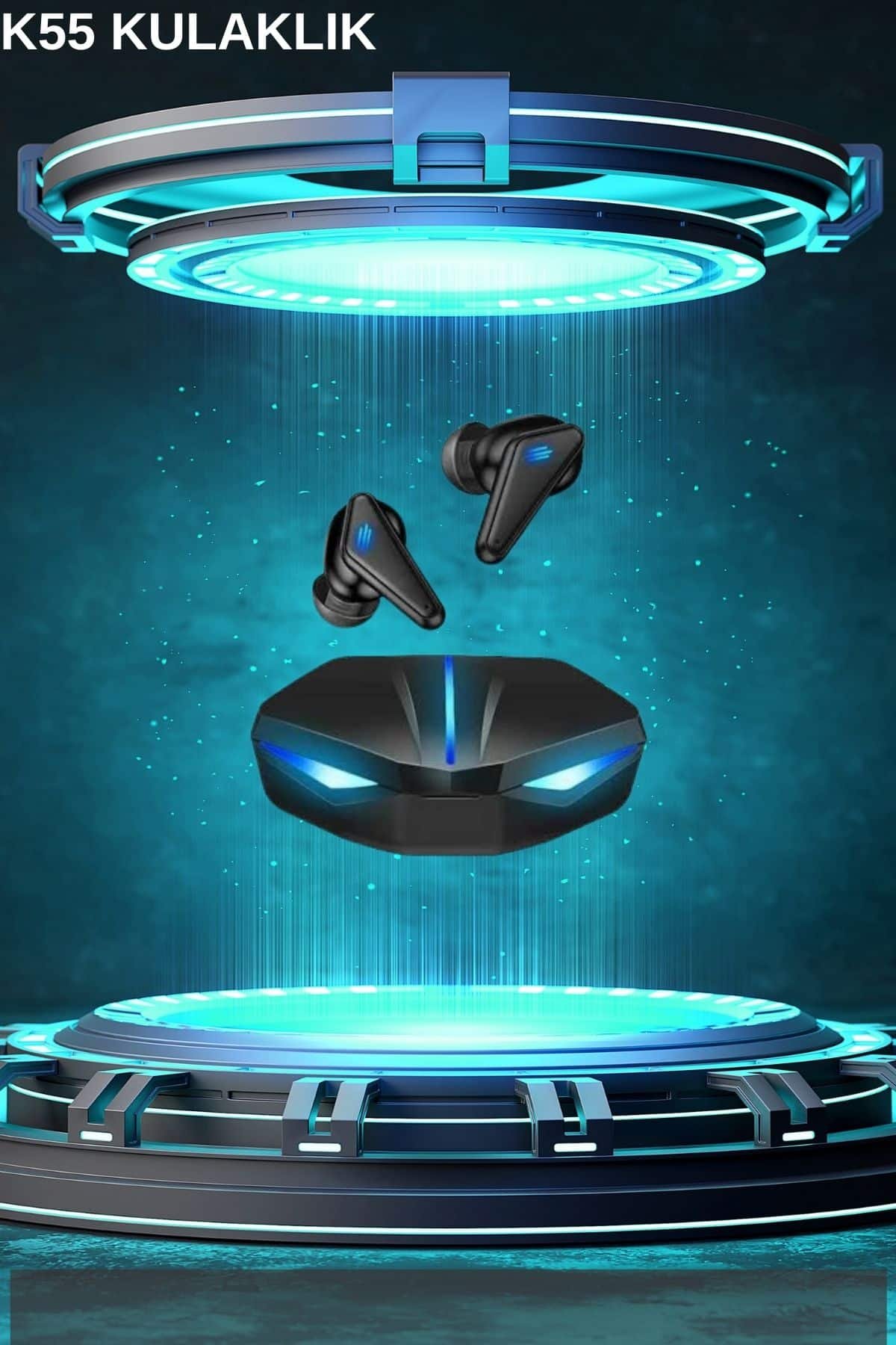 Gamer Kulaklık ve Çok Kordonlu Akıllı Saat Gürültü Önleyici GPS Desteği - Görsel 3