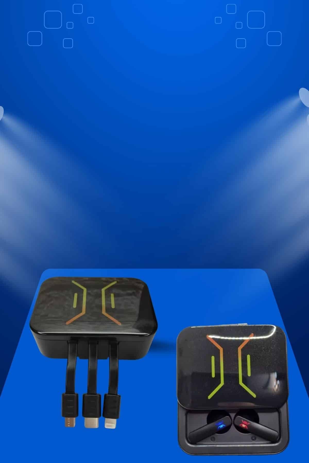 Bluetooth Bağlantılı Kablosuz Kulaklık ve Yeni Nesil Akıllı Saat 5.0 Bluetooth - Görsel 3