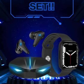 Yeni Nesil Akıllı Saat ve Kablosuz Kulaklık Kampanyası İkili Set Bluetooth Bağlantılı