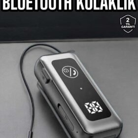 Kablolu Bluetooth Kulaklık Kulak İçi Stereo Mikrofonlu Dijital Göstergeli