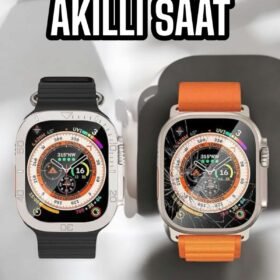 Akıllı Saat NFC ve GPS Uyumlu Uyku ve Sağlık Takibi Sesli Görüşme