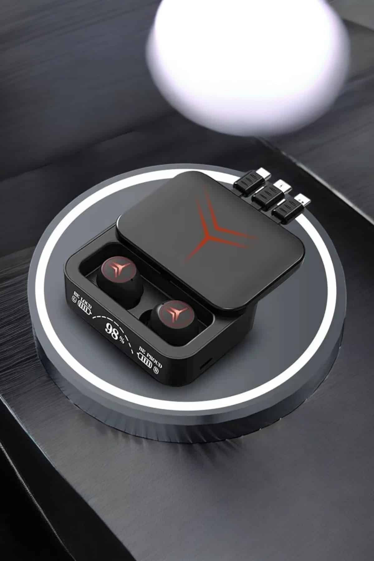 Bluetooth Kulaklık Powerbank Özelliği Yüksek Ses Kaliteli TWS Kulaklık - Görsel 4