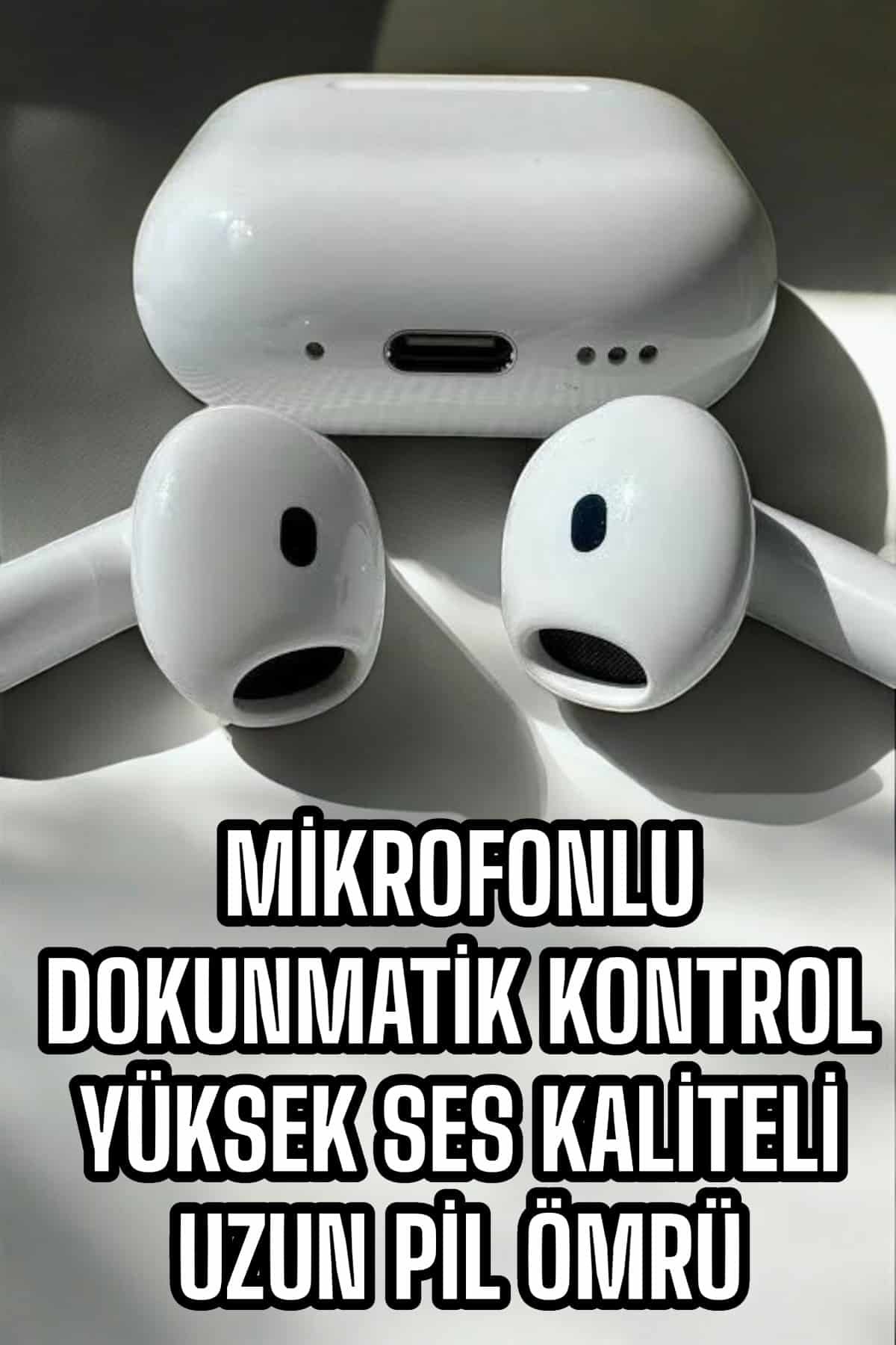 Kablosuz Bluetooth Kulaklık TWS ANC Özelliği Yüksek Ses Kaliteli - Görsel 3