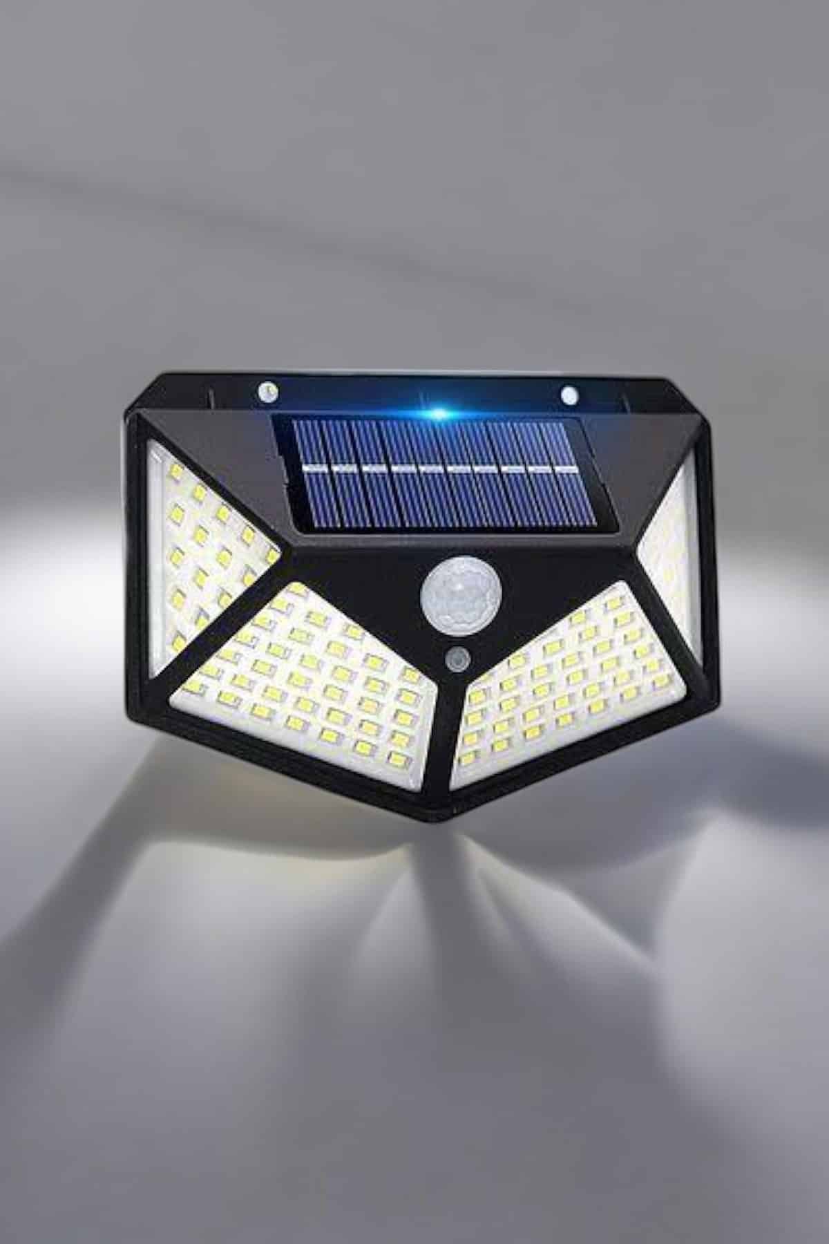 Bahçe Havuz Güneş Enerjili Solar Işıklandırma Sensörlü Bahçe Aydınlatma - Görsel 4