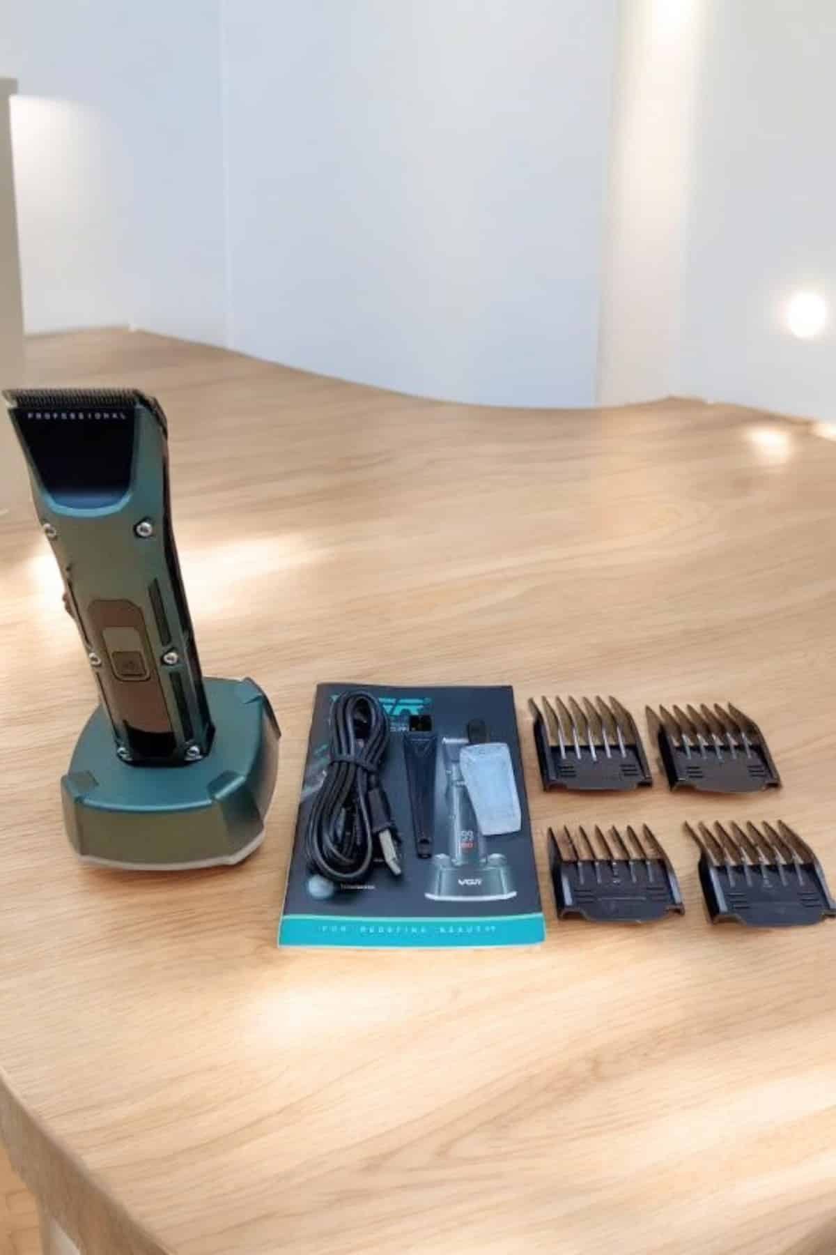 Tıraş Makinesi Dijital Göstergeli Turbo Motor Paslanmaz Çelik - Görsel 3