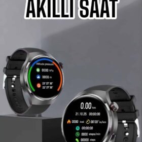 Akıllı Saat Bluetooth Bağlantılı Amoled Ekran Uyku ve Sağlık Takibi