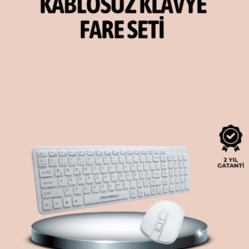 Q Klavye Klavye ve Mouse Seti USB Girişli Kablosuz