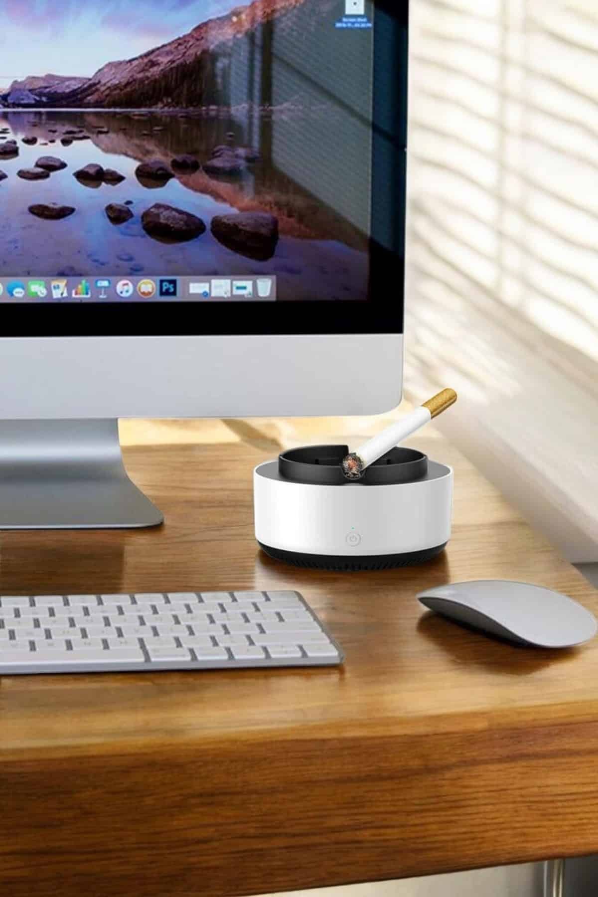 Elektronik Küllük Duman Giderici Hava Temizleyici - Görsel 5