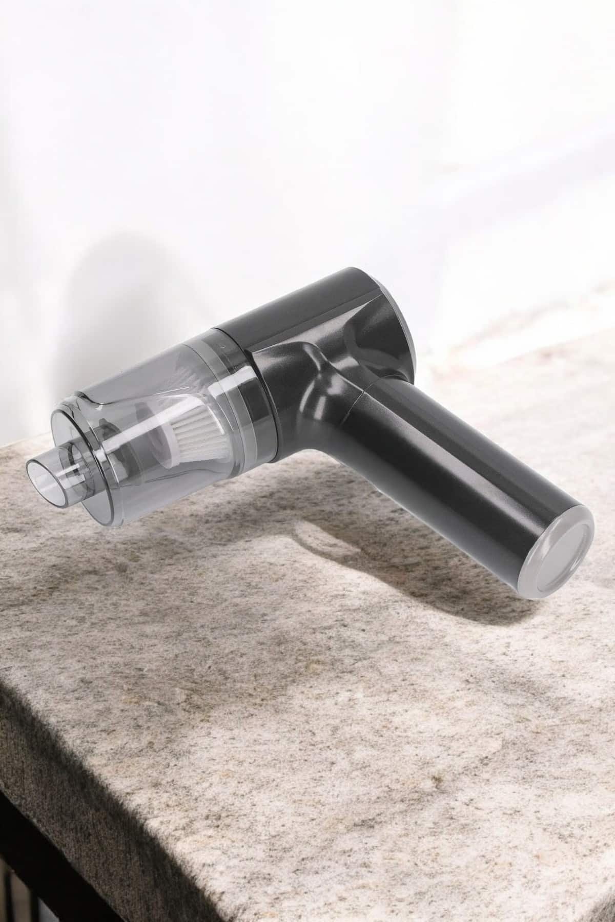 Üflemeli Güçlü Vakumlu Ev Ofis Araç Süpürgesi El Süpürgesi Şarjlı - Görsel 2