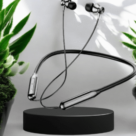 Boyun Bantlı Kablolu Kulaklık ANC Özelliği Uzun Şarj Süreli Sporcu Kulaklığı 100 saat