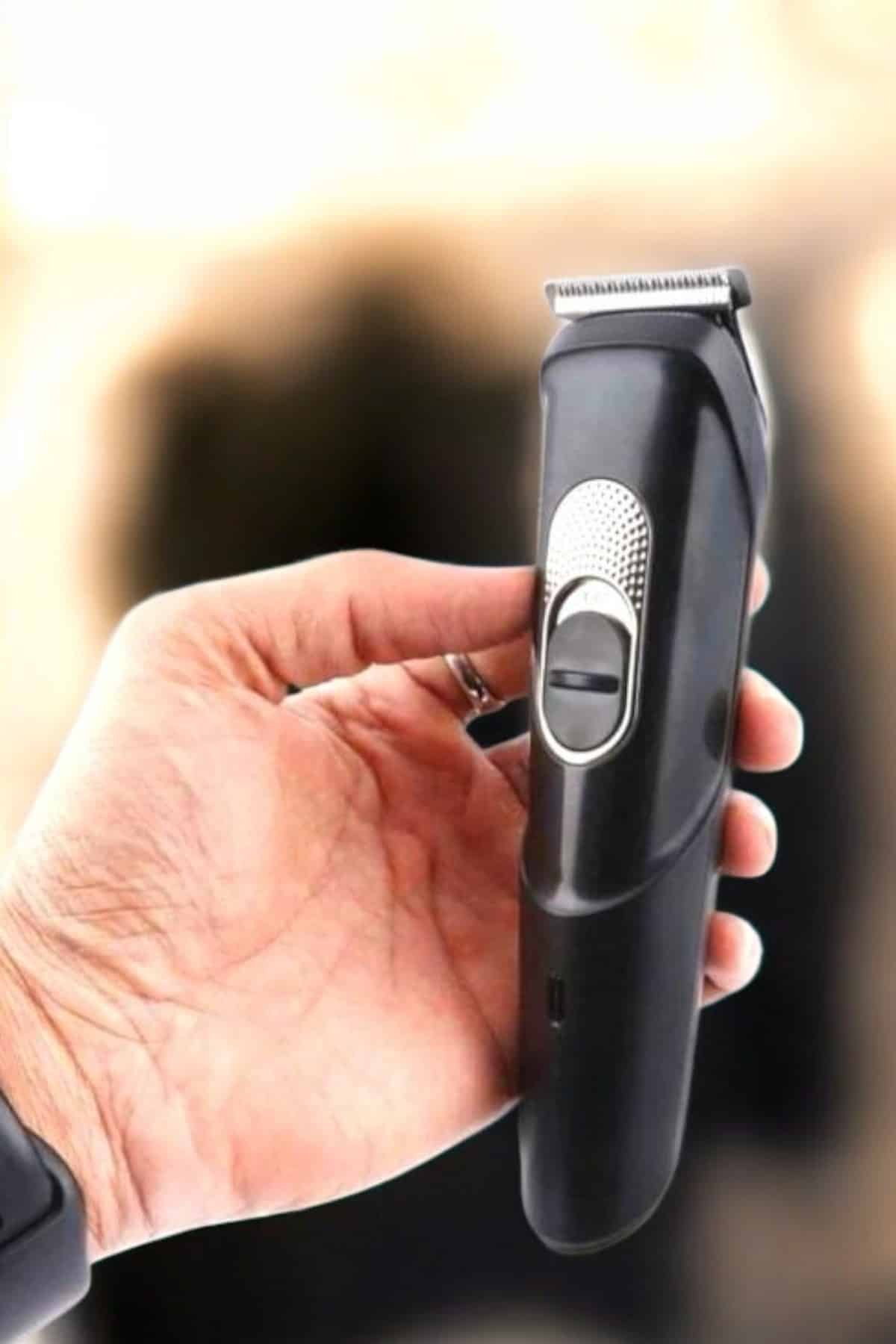 Saç Sakal Tüy Kısaltma Makinesi Lazer Epilasyon Öncesi Ense Kesme Makine - Görsel 3