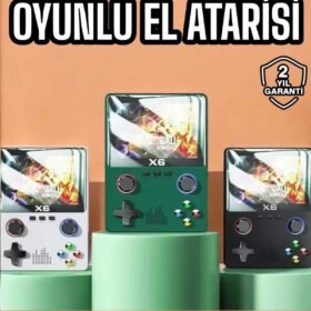 Şarjlı El Atarisi 3.5 İnç Ekran Kitap Okuma Müzik Dinleme Ve Video İzleme