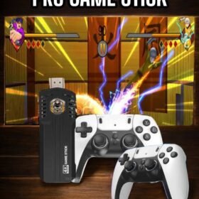 8K Android TV Gme Stick Video Oyun Konsolu Aile Retro 35000 Oyunlu Çift Kollu