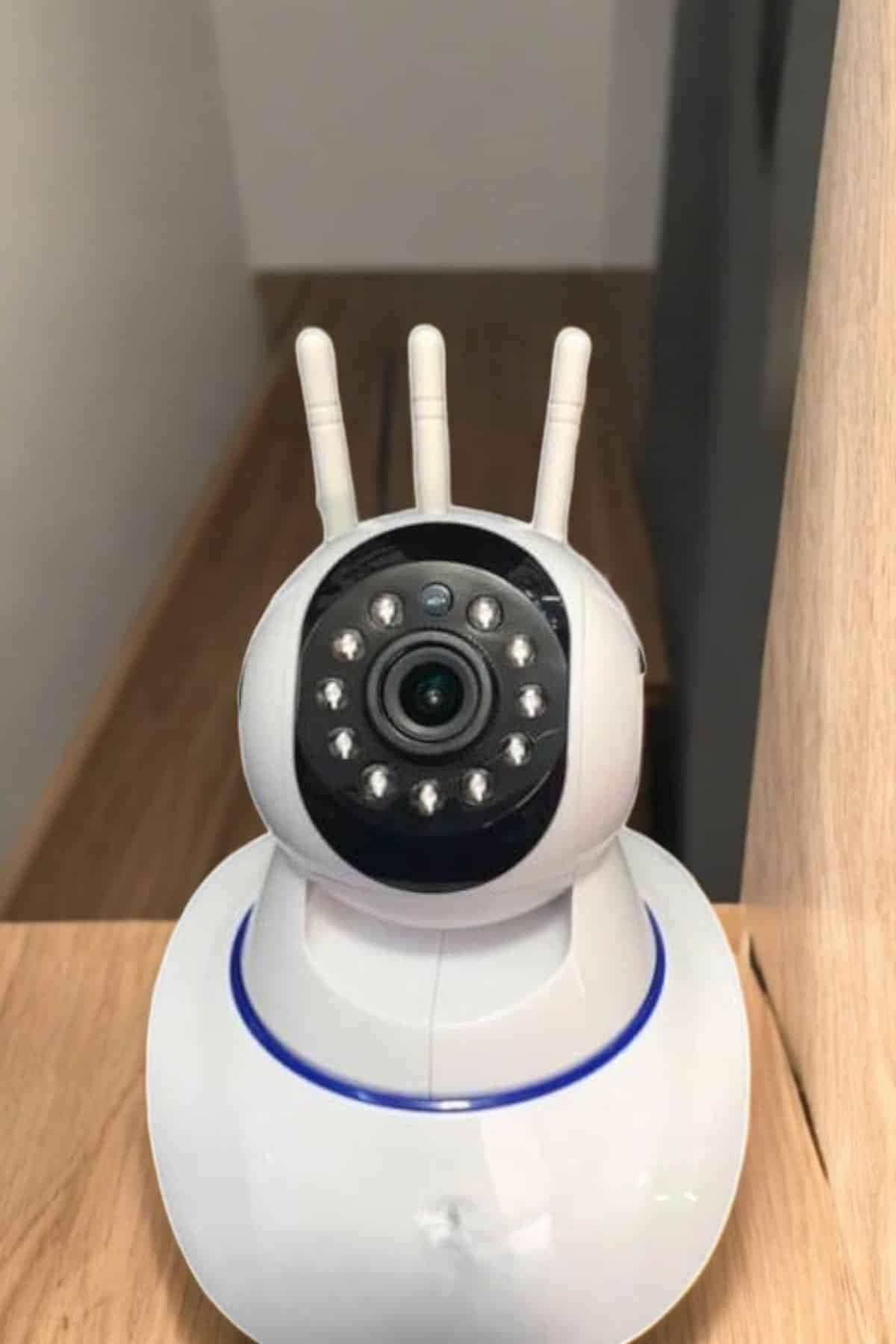 Wifi Kamerası Çift Yönlü Bebek Güvenlik Kamerası Gece Görüşlü - Görsel 3