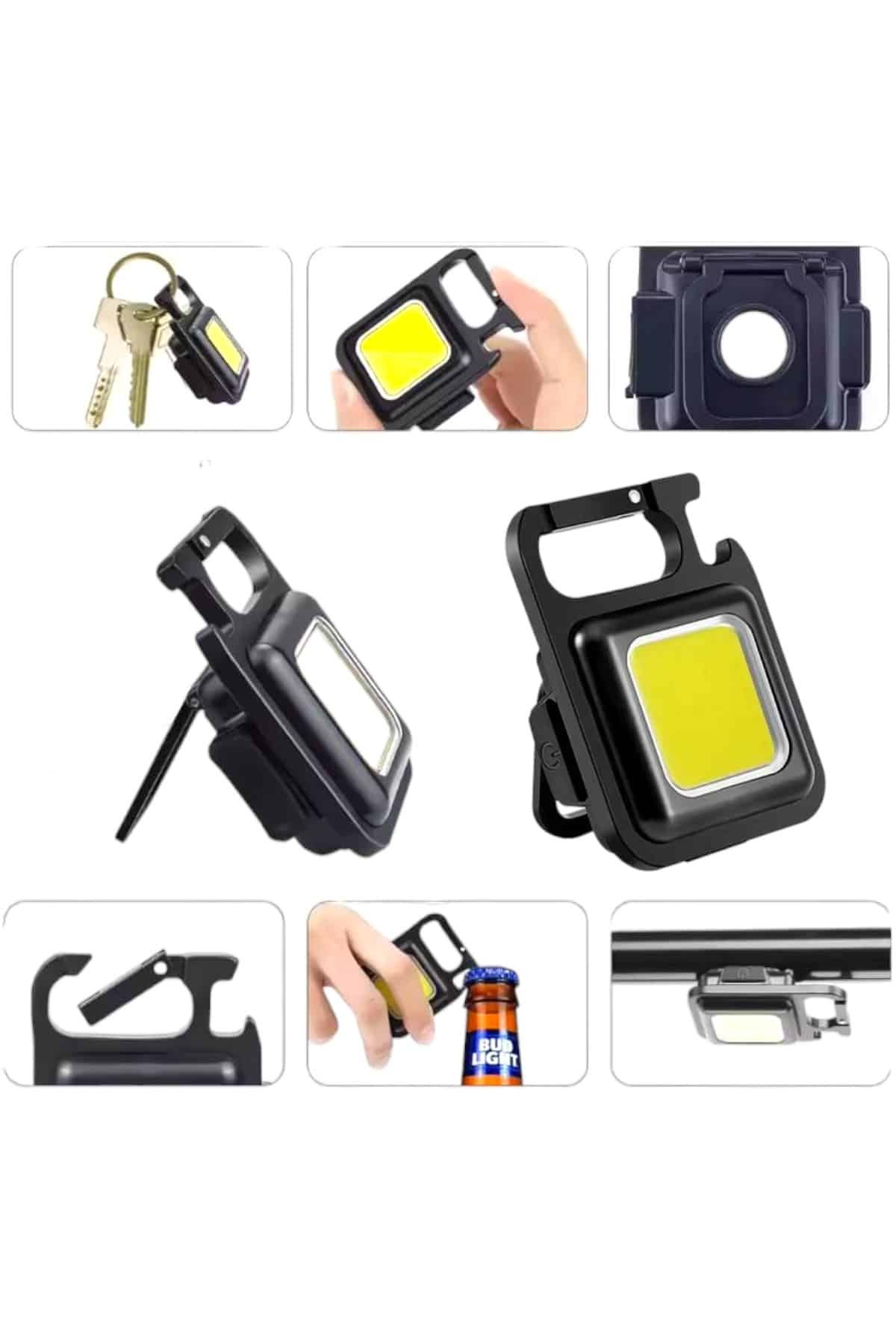 Led Işık Acil Durum Işığı Çok Fonksiyonlu Mıknatıs Özelliği - Görsel 3