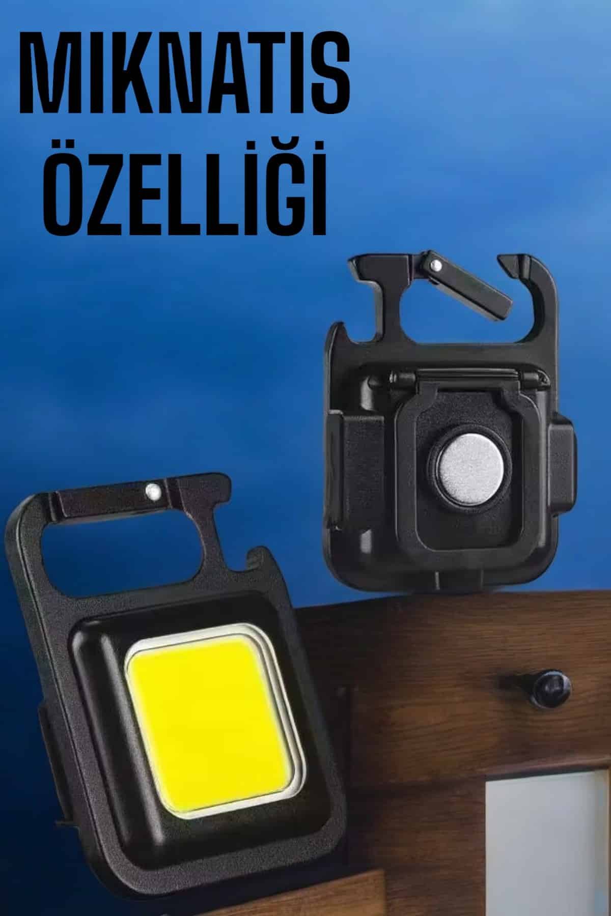 Led Işık Acil Durum Işığı Çok Fonksiyonlu Mıknatıs Özelliği - Görsel 4