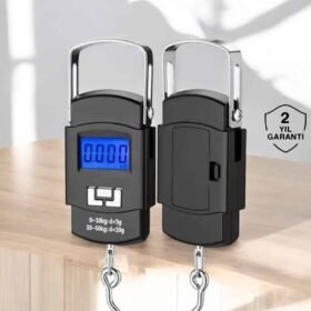 El Terazisi Dijital Göstergeli Pilli 50 Kg Ağırlık Ölçer