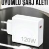 120W Şarj Aleti Type-C Uyumlu Turbo Şarj Aleti