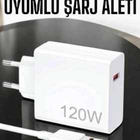 120W Şarj Aleti Type-C Uyumlu Turbo Şarj Aleti