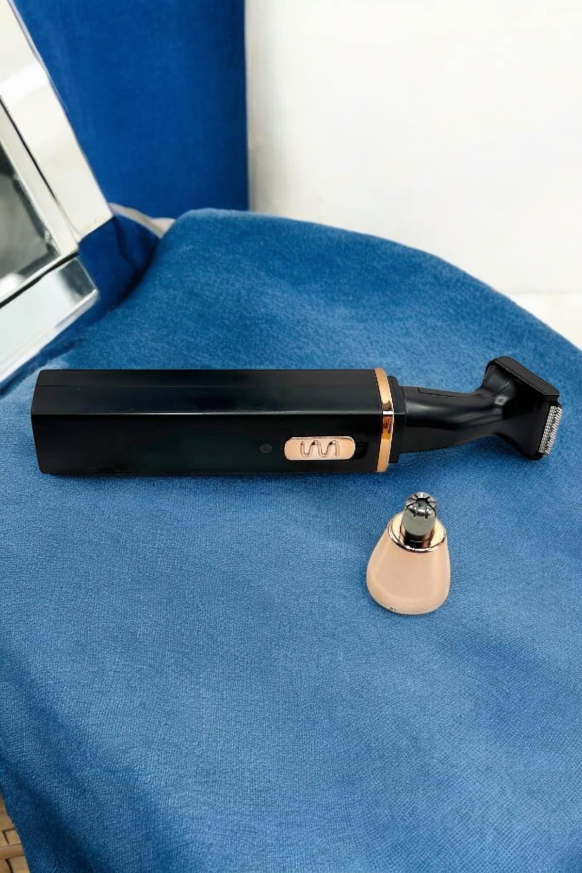 Seyahat Tipi Mini Taşınabilir Siyah Burun Kulak Yanak Kıl ve Tüy Temizleme Makinesi - Görsel 2