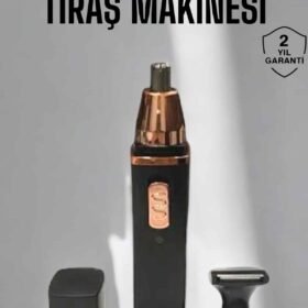 Tıraş Makinesi Kulak Burun ve Yüz Temizleyici Şarjlı Mini