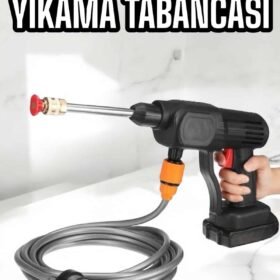 Yeni Nesil Araç Yıkama Şarjlı Tabancası Basınçlı Su Hazneli
