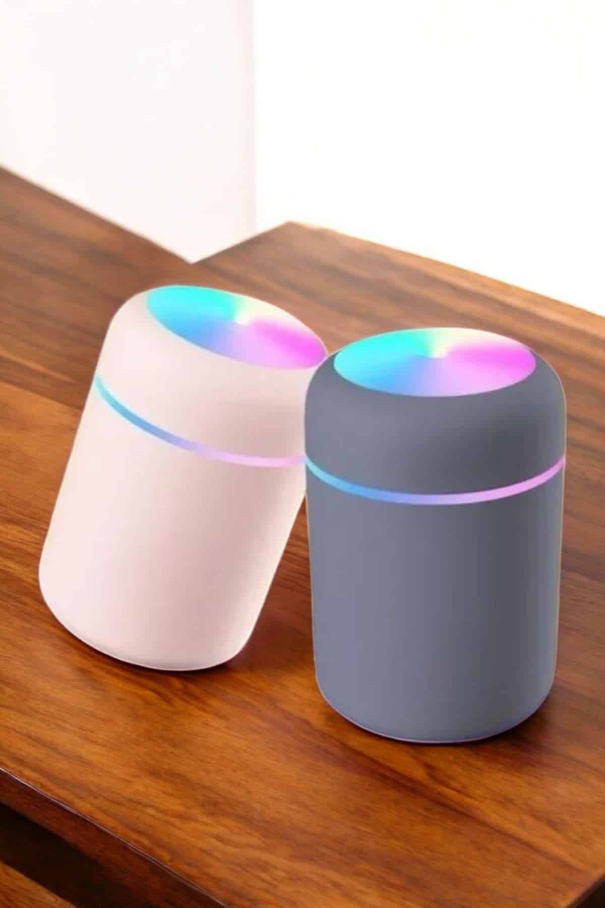 Buharlı Hava Nemlendirici Aromaterapi Renk Değiştirilebilir - Görsel 3